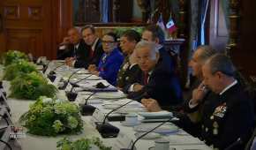 El presidente sostiene con funcionarios estadounidenses el Diálogo de Alto Nivel en Seguridad