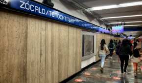 El Metro pidió a los usuarios tomar precauciones y usar estaciones como Allende o Bellas Artes