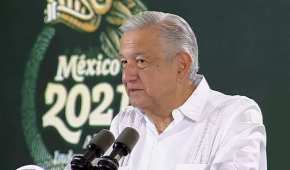 El presidente Andrés Manuel López Obrador presumió que Yucatán es el estado más seguro del país