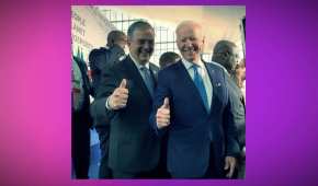 El canciller tuvo un encuentro con Joe Biden, presidente de EU