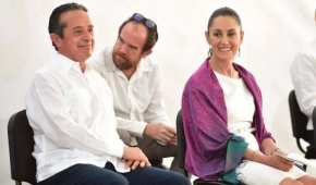 Este fin de semana la Jefa de Gobierno acompañó a AMLO a Campeche