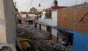 Hay 45 casas dañadas gravemente en la "zona cero" de Xochimehuacán