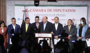 Va por México presentó su “proyecto alternativo” del Presupuesto 2022