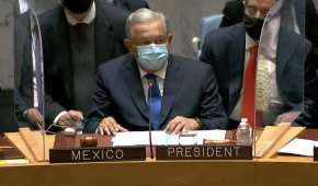 El presidente está presidendo el Consejo de Seguridad de la ONU