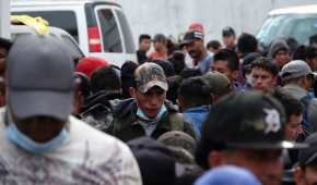 Diariamente, cientos de centroamericanos intentan cruzar la frontera sur de México para llegar a EU