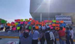 En Veracruz se realizaron manifestaciones para pedir la liberación de Del Río Virgen