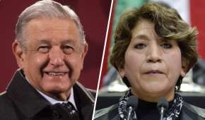 AMLO defendió a Delfina Gómez de las acusaciones de extorsión