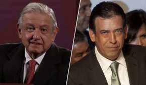 López Obrador repitió la grabación en la que Moreira compara a Calderón con Victoriano Huerta.