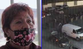 La Fiscalía General de Querétaro difundió un video en el que la mujer explica los hechos