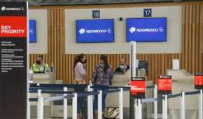 En 22 vuelos realizados en la ruta, Aeroméxico solo movilizó a 443 viajeros, un promedio de 20 por vuelo.