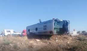 El camión se desplazaba por la ruta Chihuahua-CDMX según las autoridades