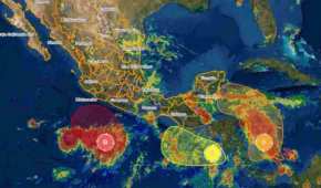 Hay 90% de probabilidad que el sistema de baja presión en las costas guerrerenses, se convierta en ciclón tropical