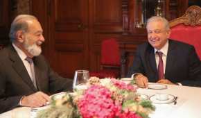 AMLO aseguró que es importante conversar con Carlos Slim y otros empresarios de México