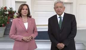 El presidente López Obrador calificó a Harris como una mujer de principios