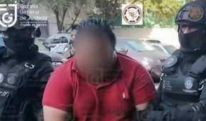 Fue detenido en la alcaldía Xochimilco en posesión de presunta droga y un arma de fuego