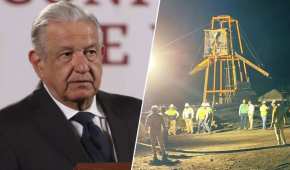 El presidente insistió que el Gobierno Federal trabaja las 24 horas para el rescate de los mineros.