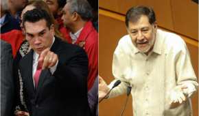 'Alito' y Noroña se enfrentan por su permanencia en el legislativo