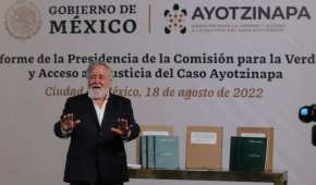 El subsecretario aseguró que se cometió un “crimen de Estado”, en el caso Ayotzinapa