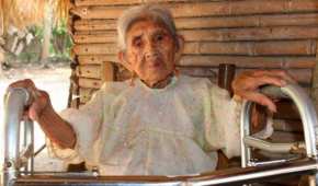 'Doña Conchita' nació el 15 de mayo de 1903, su lengua materna es el Tének