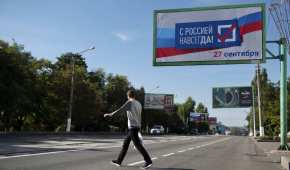 Buscan abandonar su país tras el anuncio del presidente Putin