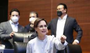 La senadora criticó en sus redes sociales "la ineptitud e irresponsabilidad de AMLO"