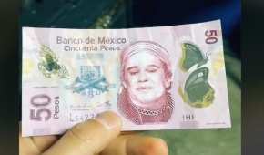 En octubre del año pasado, Banxico presentó un nuevo billete de 50 pesos