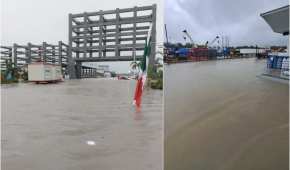 La secretaria de Energía desmintió la inundación, pero en redes circulan imágenes