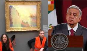Dijo que los activistas han dañado obras de arte de Monet y Van Gogh "por exhibicionismo"