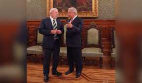 El presidente López Obrador felicitó a Lula por si histórico triunfo en Brasil