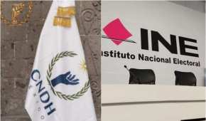 El INE reclamó que la CNDH no tiene injerencia en temas político-electorales