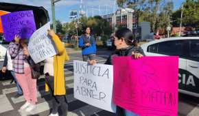 Padres de familia protestaron por la muerte del pequeño Abner en el Colegio Williams