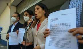 América Rangel, diputada del PAN presentó una denuncia en la Fiscalía de Justicia de la CDMX contra Claudia Sheinbaum.