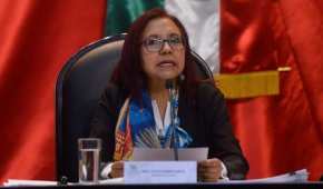 La secretaria de Educación, Leticia Ramírez compareció en la Cámara de Diputados.