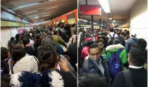 Usuarios reportan que fueron desalojados del Metro, por lo que buscan cómo trasladarse