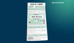 El senador Ricardo Monreal bromeó con una imagen donde los boletos del concierto de Bad Bunny estaban muy caros.