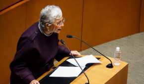 En tribuna, Olga Sánchez Cordero, senadora por Morena, expuso sobre la necesidad de erradicar esos delitos.