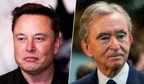 Elon Musk compite por su lugar como el hombre más rico del mundo con Bernard Arnault