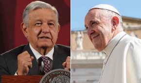 AMLO reconoció que el papa Francisco y la iglesia en México han actuado con mucho respeto con su movimiento