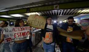 Los usuarios se expresaron en contra de la llegada de militares para "resguardo del Metro"