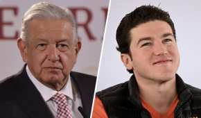 López Obrador dijo que Samuel García está resistiendo a la presión de "los chantajes" de los diputados locales.