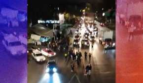 Desde las primeras horas de este viernes, manifestantes bloquearon Avenida Insurgentes Sur