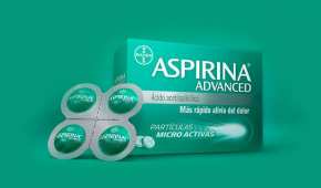 Esta alerta únicamente aplica para la caja de aspirina 500 mg de 40 tabletas