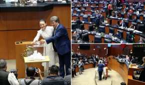 La sesión se dio en medio de una ruptura en los posicionamientos de los grupos parlamentarios de Morena y el PAN