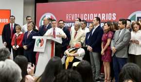 El líder priista criticó a MC por bajarse de la contienda en Edomex y Coahuila