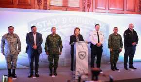 La gobernadora indicó que en los operativos trabajaron autoridades de Chihuahua y Sinaloa