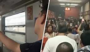 Usuarios reportaron que el humo salía de la cabina del tren