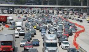 Una de las vialidades con más complicaciones es la autopista México-Cuernavaca