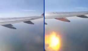 Tras la explosión el vuelo regresó al Aeropuerto Internacional de Puerto Vallarta