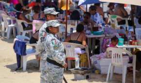 Elementos de la Guardia Nacional estarán en Acapulco para el fin de semana largo por el Día del Trabajo.