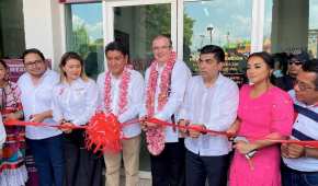 El canciller inauguró una oficina de Enlace Municipal de la Secretaría de Relaciones Exteriores (SRE)